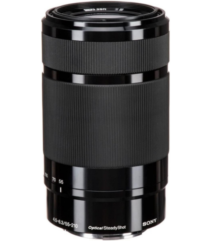 Sony 55-210 mm/F 4,5-6,3 OSS 55 mm-Lens