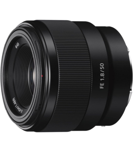 Sony - FE 50mm F1.8 Standard Lens (SEL50F18F), Black