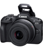 Canon EOS R100 Mirrorless Camera RF-S18-45mm F4.5-6.3 is STM Lens Kit, 24.1 Megapixel CMOS (APS-C) Sensor, 4K Video, RF Mount, Black - Image 3