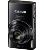 Canon PowerShot ELPH 360 Digital Camera w/ 12x Optical Zoom and Image Stabilization - Wi-Fi & NFC Enabled (Black)