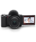 Sony Alpha ZV-E10 - APS-C Interchangeable Lens Mirrorless Vlog Camera Kit - Black, ZVE10KB - Image 4