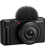 Sony ZV-1F Vlog Camera for Content Creators and Vloggers Black